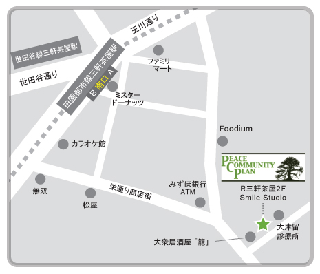 ピース・コミュニティ・プラン MAP